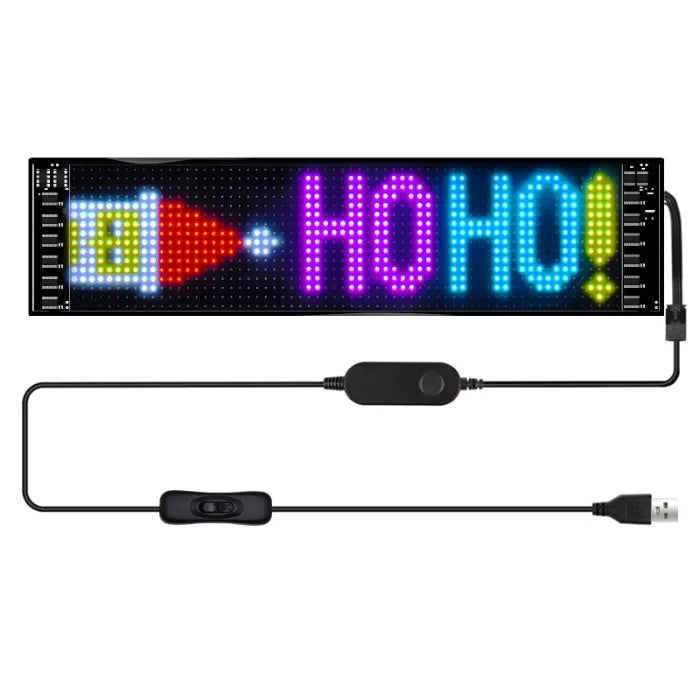 Scrolling Advertising LED Sign USB 5V App Control Logo Ligh.