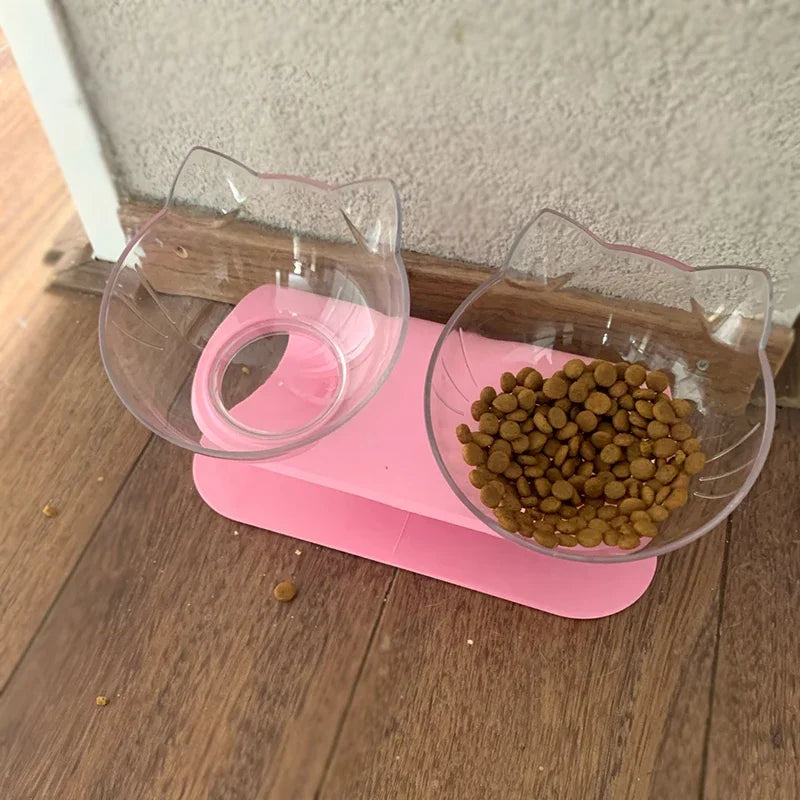 Non-Slip Double Cat Bowl.