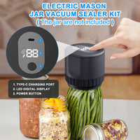 Thumbnail for Electric Mason Jar Vacuum.