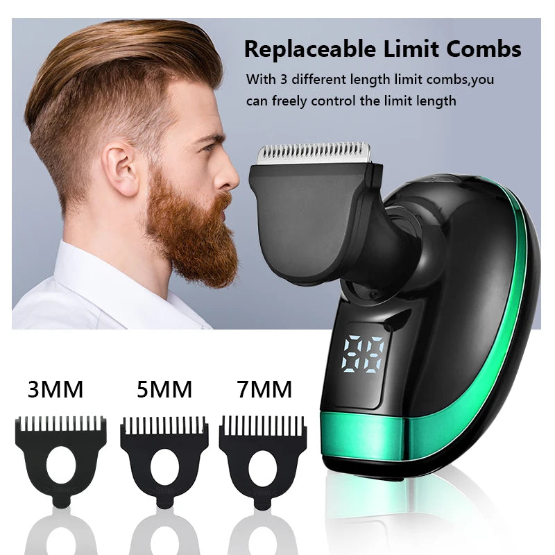 Rechargeable Bald Head Electric Shaver.