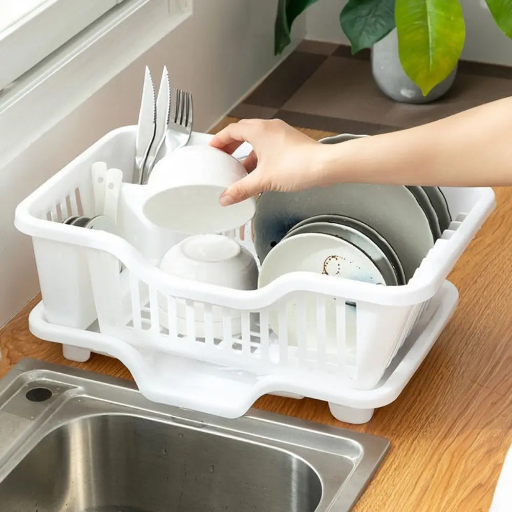 Dish Drying Rack Kitchen Utensils Drainer Rack