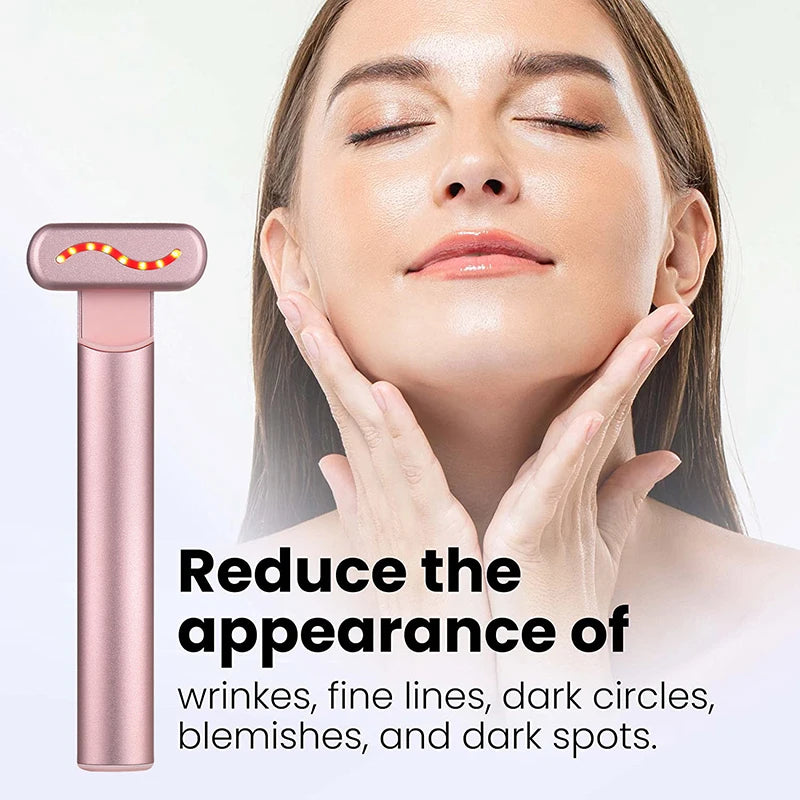 Red Light Therapy Skincare Wand.