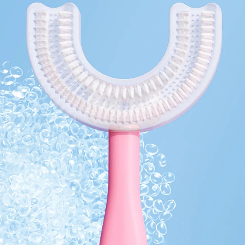 Kids U-Shaped Toothbrush.