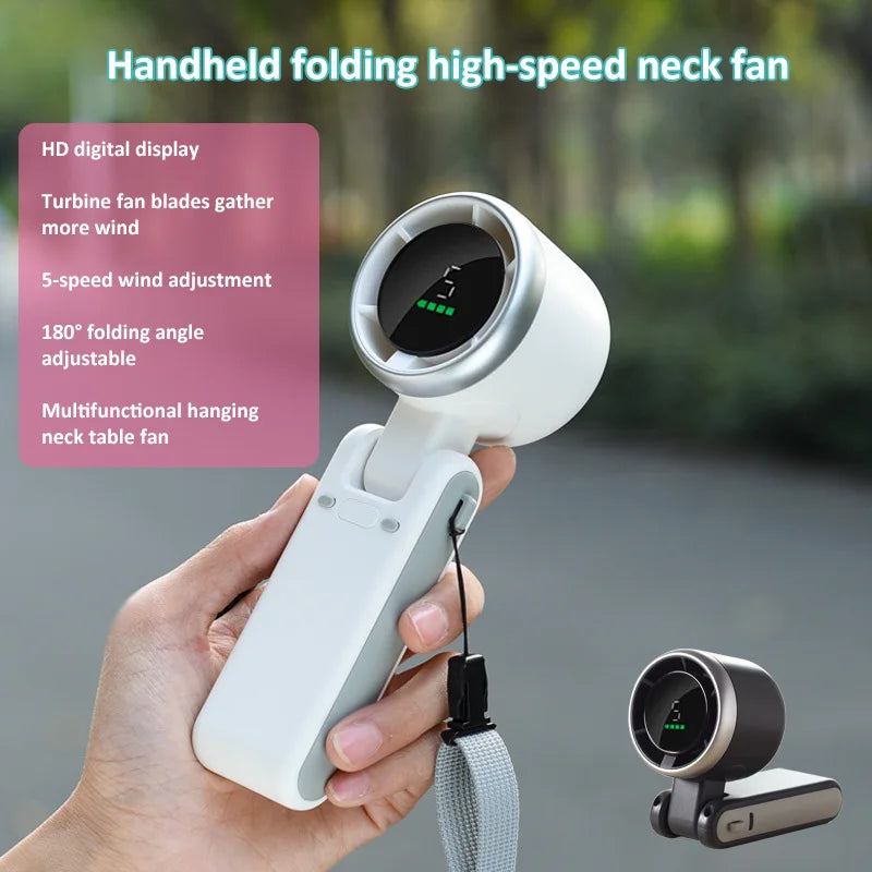 Pocket Breeze 3-in-1 Mini Turbo Fan.