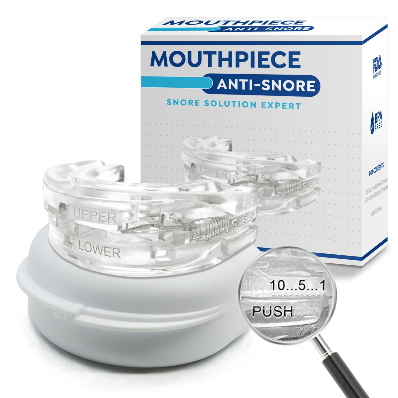 Anti Snoring Bruxism Mouth Guard.