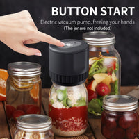 Thumbnail for Electric Mason Jar Vacuum.